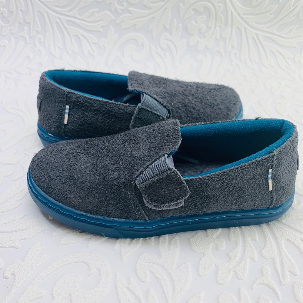 Toms Luca shade shaggy suede water resista…